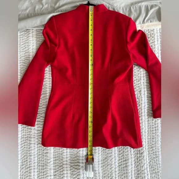 Aritzia Babaton Red Blazer, Size 10 - Picture 5 of 8